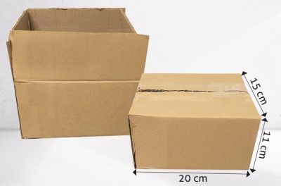 Caixa de Papelão Transporte N.9 (C:20 x L:15 x A:11 cm)