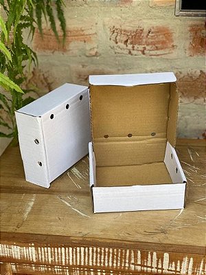 Caixa papelão Salgados e doces PP (16 x 16 x 5cm) - 25 unidades