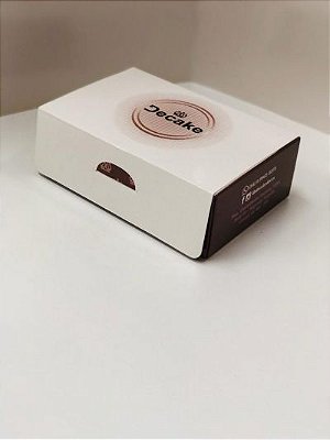 Caixa para doces com aba  (15 x 10 x 5 cm) Personalizada