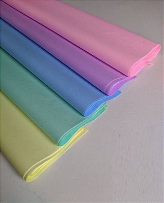 Papel Seda (48 x 60cm) Candy Colors - Pcte 100 unid