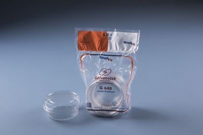 Embalagem Plástica Um Doce Redondo (10,6 x 4, 6 cm) - 10 unidades