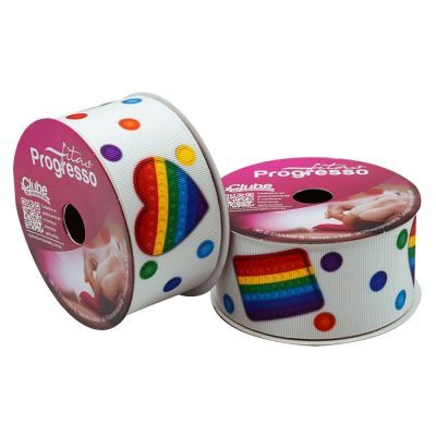 Fita Gorgurão 38 MM Cor 299 - Linha POP IT - Rolo 10 Metros