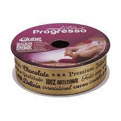 Fita Cetim 22 mm ECF005D Cor 271 Frases Doces - 01 Rolo 10 metros