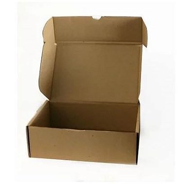 Caixa Correio / E-commerce papelão N.25 - (C 28 x L 18 x A 9cm) - 10 unidades