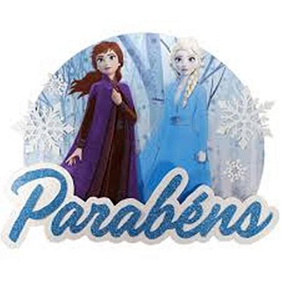 Painel Parabéns Frozen 2 - 1 Unidade