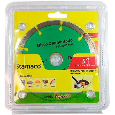 Disco Diamantado Rayo Segmentado 5" 128mm