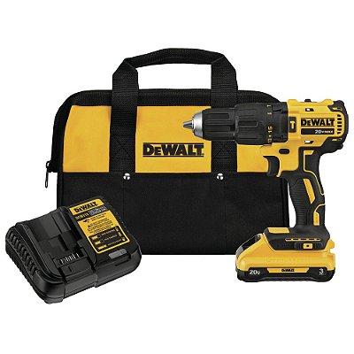 DCD778L1-BR FURADEIRA/PARAFUSADEIRA IMPACTO 1/2” (13MM) BRUSHLESS 20V MAX* ÍON DE LÍTIO