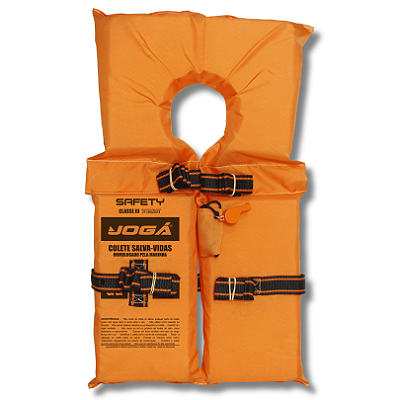Colete Salva Vidas Homologado Joga Safety Laranja - M