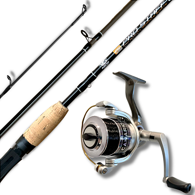 Kit Vara Pro Staff + Molinete Canário 20 3r