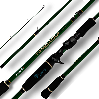Vara Saint Tambaqui Carbon 2,40m 50lbs - Para Carretilha