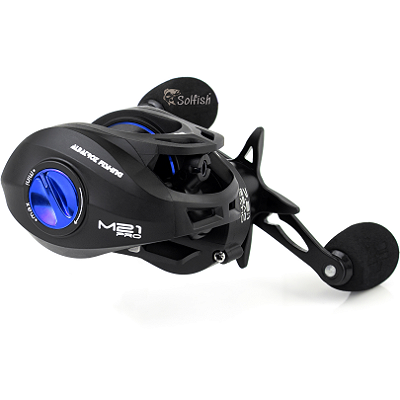 Carretilha Albatroz M21 Pro 6 Rolamentos Drag 9kg - Azul