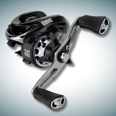 Carretilha Albatroz Kairos 6 Rolamentos Drag 9kg - Preta