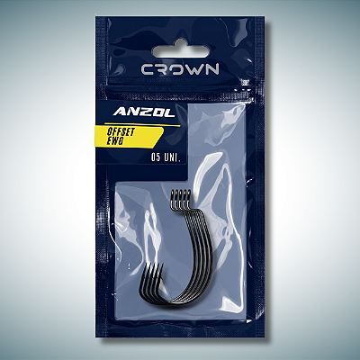 Anzol Crown Offset EWG 5und