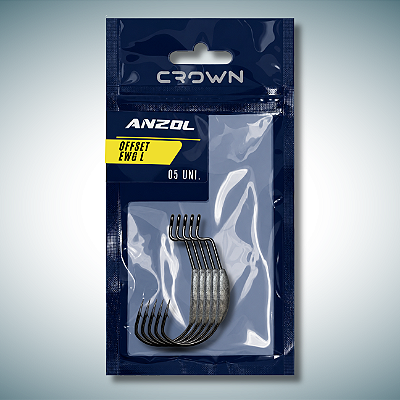 Anzol Crown Offset EWG Lastreado 5und