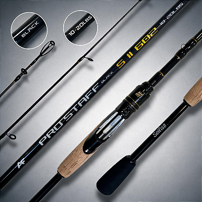 Vara Albatroz Pro Staff Black 1,80m 20lbs - Para Molinete