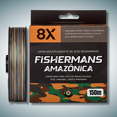 Linha Fishermans Amazonica 8x 150m