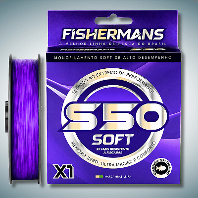 Linha Fishermans Mono S50 300m