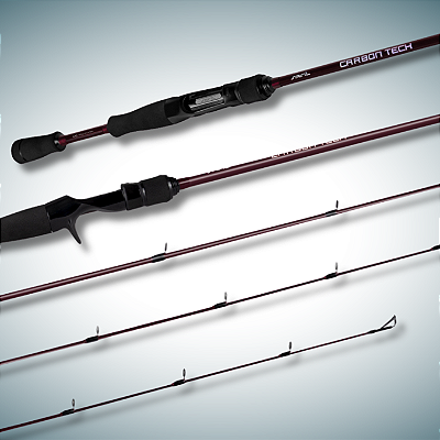 Vara Saint Carbon Tech 1,73m 17lbs - Para Carretilha