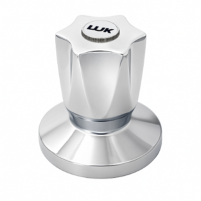 Acabamento Luxo Para Registro Metal Cromado 1/2, 3/4 C50 Estria Padrão Deca