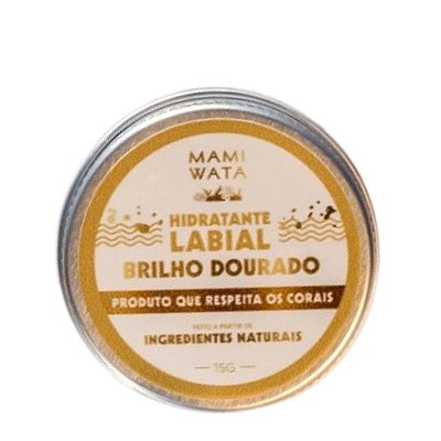 Hidratante Labial Iluminador Brilho Dourada 15g