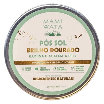 Pós-Sol Iluminador Brilho Dourado 85G