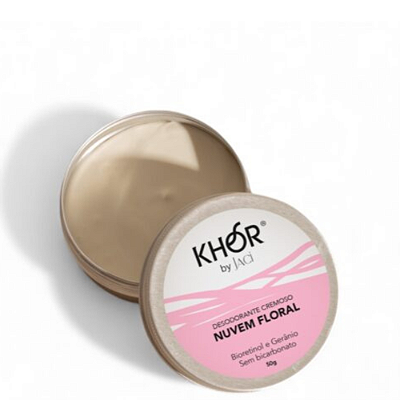 Desodorante Nuvem Floral (sem Bicarbonato de Sódio) 50g - Khor