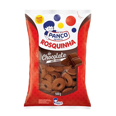 Biscoito Rosquinha de Chocolate Panco 500 G