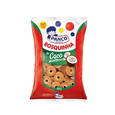 Biscoito Rosquinha de Coco Panco 500 G