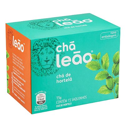 Chá De Hortelã Com 15 Saquinhos - Leão