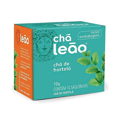 Chá Hortelã Com 10 Saquinhos - Leão