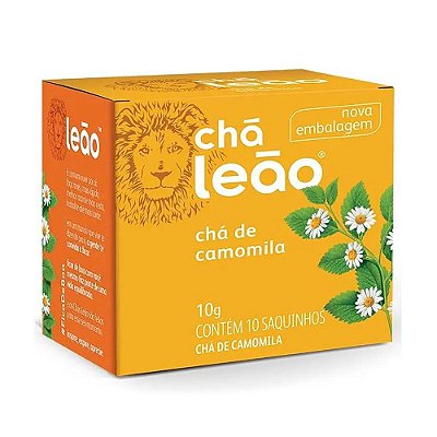 Chá Leão Camomila Em Sachê 10 g 10 U