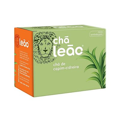 Chá Leão Capim-cidreira Em Sachê 10 g 10 U
