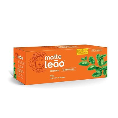 Chá Mate Leão Original Com 25 Saquinhos