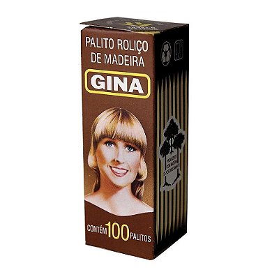 Palito De Dente Gina Caixa com 100 Unid