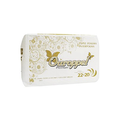 Papel Tolha Interfolha Extra Luxo 20x20 C/1000