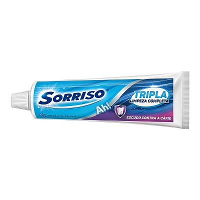 Pasta de Dente Sorriso Tripla Limpeza Completa 70G