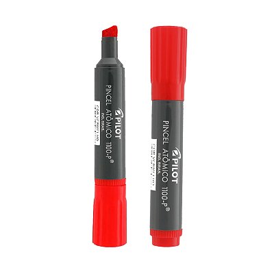 Pincel Atômico Permanente Canetão Pilot Vermelho