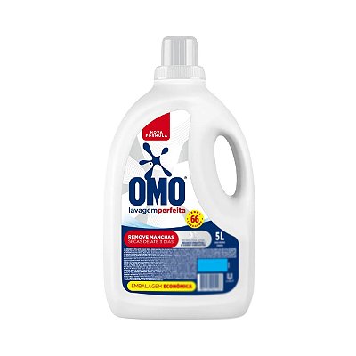Sabão Líquido OMO Lavagem Perfeita 5L