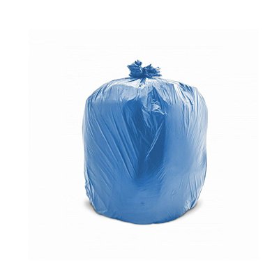 Saco De Lixo Azul 40l Pacote Com 100