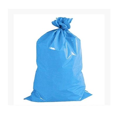 Saco De Lixo Azul 60l Pacote Com 100