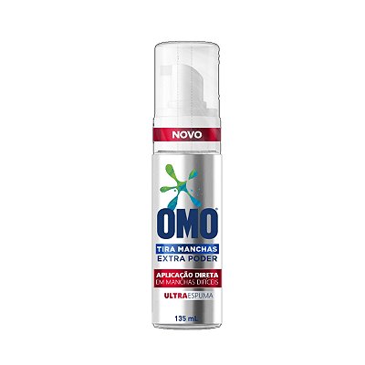 Tira Manchas Omo Extra Poder Ultra Espuma Frasco 135ml