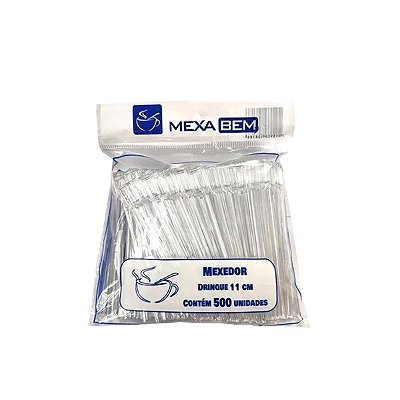 Mexedor Mexa Bem Para Café Tipo Drinque Com 11cm C 5000 un