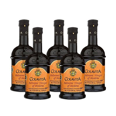 Aceto Balsâmico Di Modena Igp 500ml Colavita Kit 5