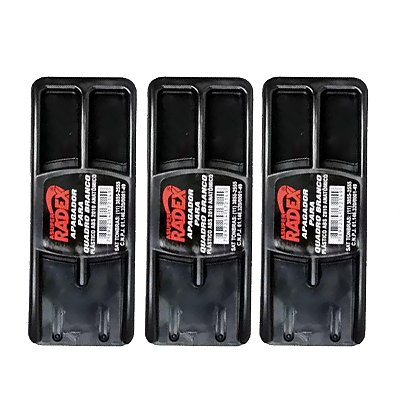 Apagador Preto de Quadro Lousa Branca Kit 3