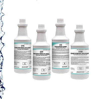 Kit Cheiro de casa de Rico FinisherFresh e EasyFresh