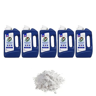 Cif Detergente Para Lava Louças 1kg Kit 5