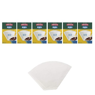 Coador De Café De Papel Filtro Brigitta N103 Kit 6
