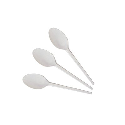 Colher De Sobremesa Biodegradável 50u Kit 3