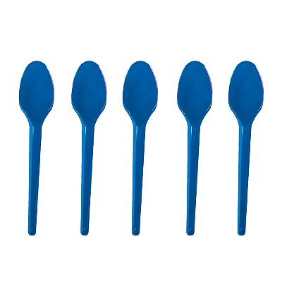 Colher Sobremesa Reforçada Reciclavel Ecofriendly 50u Kit 5