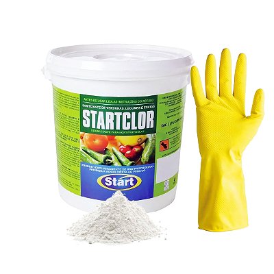 Desinfetante Sanitizante G Luva Latex Legumes E Frutas